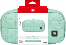 Zachte hoes HORI Puff Pouch Cozy Green voor Nintendo Switch 2