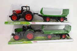 Kindertractor met aanhanger