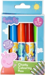 Alltoys viltstiften Peppa Pig 5 stuks