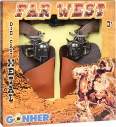 cowboyset metalen revolvers Gonher