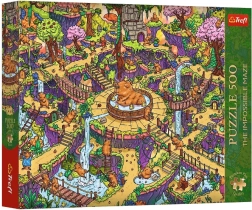 Puzzle Premium Plus 500 stukjes vrolijke capibara’s
