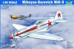 Model van het jachtvliegtuig Mikoyan-Gurevich MiG-3 1:32 van Trumpeter