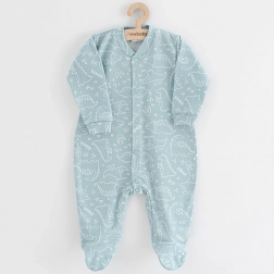 Baby jumpsuit NEW BABY Classic II dino mint