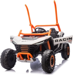 Elektrische kinderauto RACING Road wit