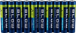 Alkaline batterijen AAA (LR03) BLOW super alkaline 10 stuks