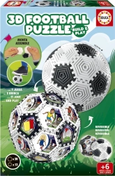 3D puzzel voetbalbal 32 stukjes