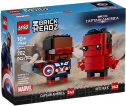 LEGO BrickHeadz Captain America en Red Hulk – figuren bouwset