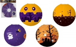 halloween papieren lampion bol 30 cm