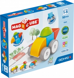 Geomag Magicube auto – magnetische bouwset voor de allerkleinsten (10 delen)