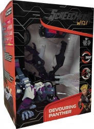 Screechers Wild! transformerende set Devouring Panther met munt