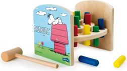 Houten Hamerbank Peanuts met Snoopy-thema