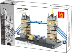 Bouwset torenbrug TOWER BRIDGE – serie Gebouwen, 969 stukjes