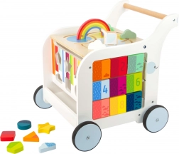 Houten loopwagen Olifant van Small Foot