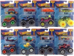 Hot Wheels Monster Trucks 1:64 met Hot Wheels autootje