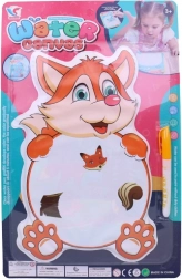 Waterverfschildering Vos 30 x 21 cm