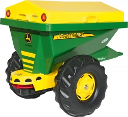 Aanhangwagen en strooier 2-in-1 JOHN DEERE voor traptractoren Rolly Toys