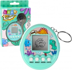 Tamagotchi hanger Pet Egg – elektronische game voor kinderen, turquoise