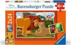 Puzzel Disney De Leeuwenkoning 2x24 stukjes