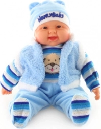 Grote baby - jongen - hondje