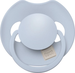 Siliconen dynamische fopspeen LOVI Prime 0–6 m, Baby Blue