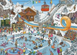 Puzzel JvH Winterspelen 1000 stukjes