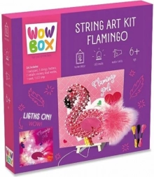 Creatieve set String Art Flamingo