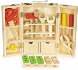 Houten werkplaatsgereedschapset voor kinderen XXL ECOTOYS