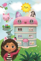 puzzel mini 54 stukjes Gabby’s kattenhuis TREFL