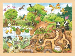 Groot natuurpuzzel