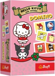 Papieren domino HELLO KITTY – 28 kaartjes