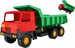 Plastic vrachtwagen met kiepbare laadbak 75 cm – Groen
