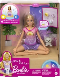 Barbie Wellness mediterende pop met geluiden