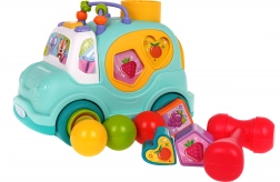 Interactieve sorteerbus met muziek en lichtjes