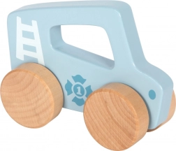 Houten blauw autootje voor kinderen Small Foot
