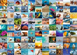 Puzzel RAVENSBURGER 99 momenten aan zee 1000 stukjes