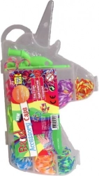 Set van gekleurde Loom elastiekjes 380 stuks