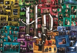 Puzzel 1500 stukjes HARRY POTTER door de films heen