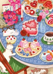 Puzzel kattenfeest 1000 stukjes MAGNOLIA