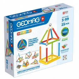 Geomag Supercolor magnetische bouwset 25 stukken