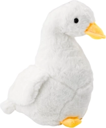 Witte pluchen gans knuffel 30 cm