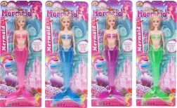 Zeemeermin met verlichting 30 cm