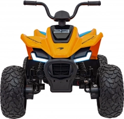 Elektrische kinderquad MCLAREN Racing, oranje, met afstandsbediening
