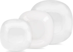 Glazen dinerset LUNA 18 stuks