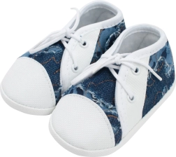 Baby slofjes sneakers New Baby blauw 0–3 maanden