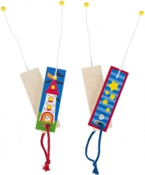 magische truc verdwijnend touwtje houten speelgoed