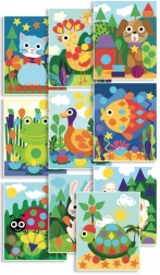 Stickers vormen en kleuren – boerderij