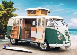 Puzzel RAVENSBURGER Camper VOLKSWAGEN T1 1000 stukjes