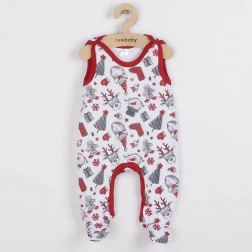 Babykatoenen jumpsuit New Baby Christmas