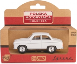 rollend model PRL Syrena 104 wit 1:43 die-cast