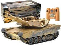 RC-tank M1A2 Abrams in woestijncamouflage
